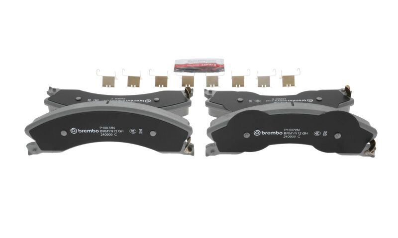 Brembo 09-17 Chevrolet Silverado 2500 HD/GMC Sierra 2500 HD/Silverado 3500 HD Front NAO Brake Pad thumbnail 5