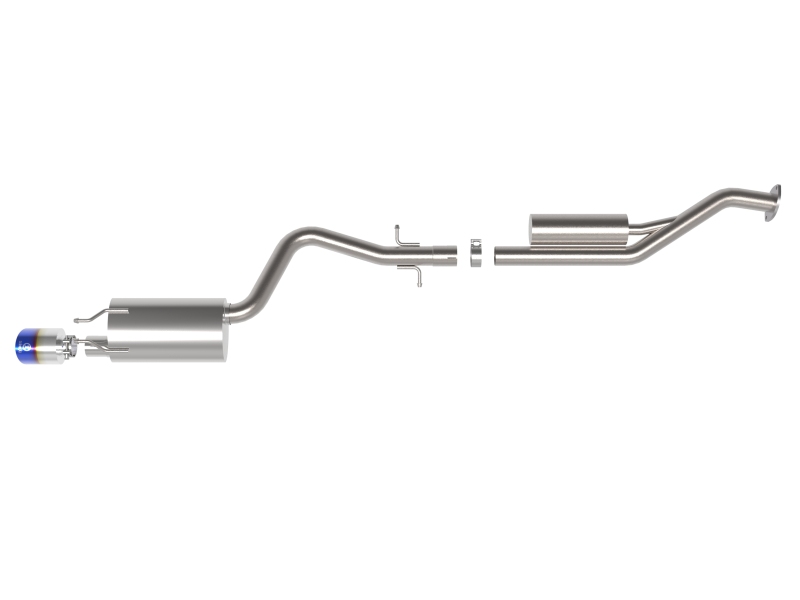 aFe Lexus IS300 01-05 L6-3.0L Takeda Cat-Back Exhaust System- Blue Tip thumbnail 7