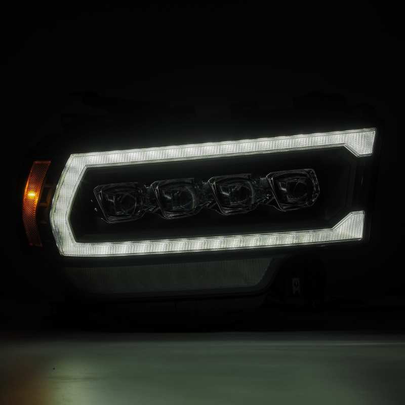 AlphaRex 19-21 Ram 2500 NOVA LED Proj Headlights Plank Style Black w/Activ Light/Seq Signal/DRL thumbnail 7