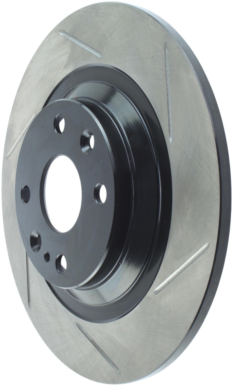 StopTech Power Slot 01-05 Mazda Miata Sport Suspension/Turbo SportStop Slotted Rear Left Rotor thumbnail 4