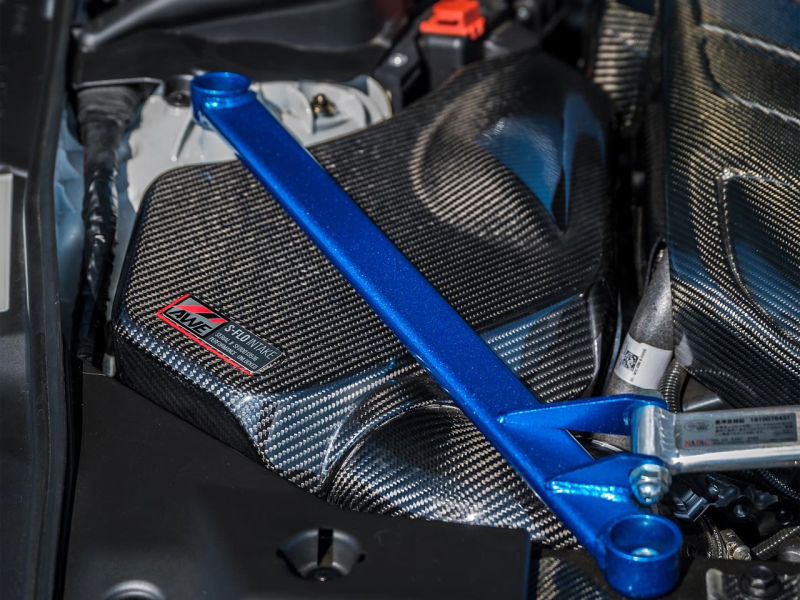 AWE Tuning 2020+ Toyota GR Supra S-FLO Carbon Intake Lid thumbnail 4
