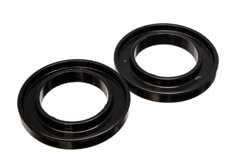 Energy Suspension Universal 3-3/16in ID 5-1/4in OD 3/4in H Black Coil Spring Isolators (2 per set) thumbnail 3