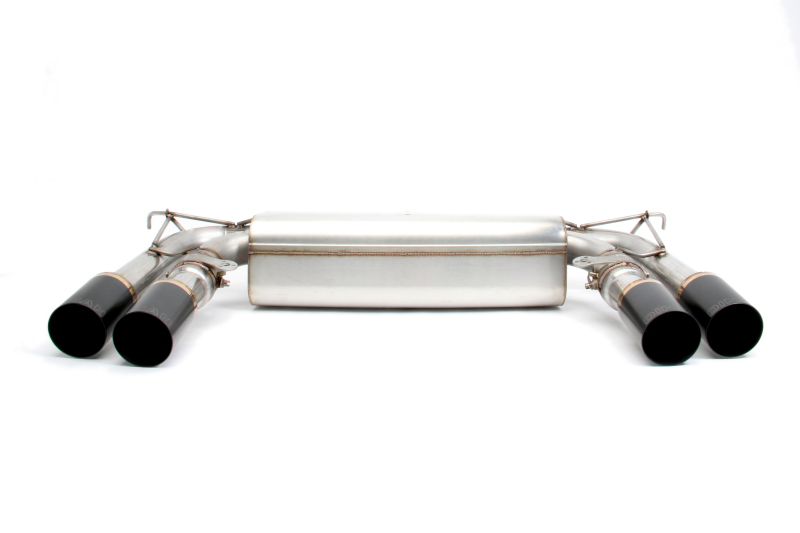 Dinan 15-19 BMW X5 M/X6 M (F85/F86) Free Flow Axleback Exhaust System - Black Tips thumbnail 3