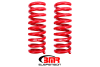 BMR 08-18 Dodge Challenger Rear Lowering Springs 1.25in Drop Performance Version - Red thumbnail 3