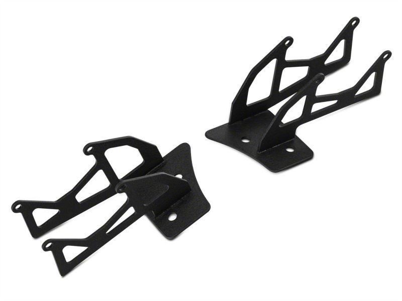 Raxiom 07-18 Jeep Wrangler JK Windshield Mounted Dual Light Brackets thumbnail 4