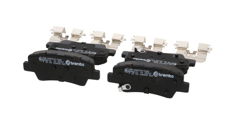Brembo OE 21-23 Hyundai Kona/19-24 Kona Electric/19-21 Veloster Low-Met Brake Pad - Rear thumbnail 6