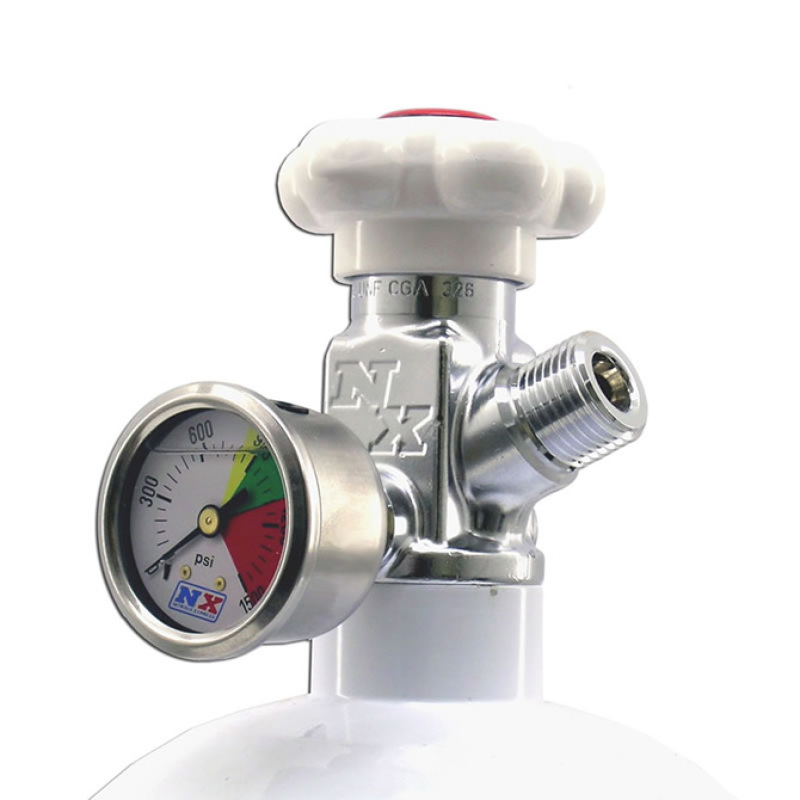 Nitrous Express Mainline Bottle Valve (Fits 12lb Bottle) thumbnail 2