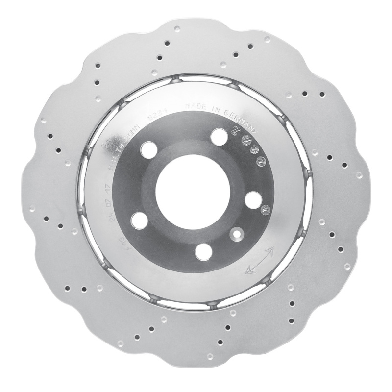 DFC Geomet Coated Rotors - Drilled
