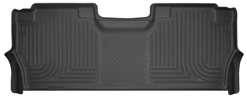 Husky Liners 21-23 Ford F-150 CC SC / 2017 Ford SD CC WeatherBeater Rear Floor Liners - Black thumbnail 5