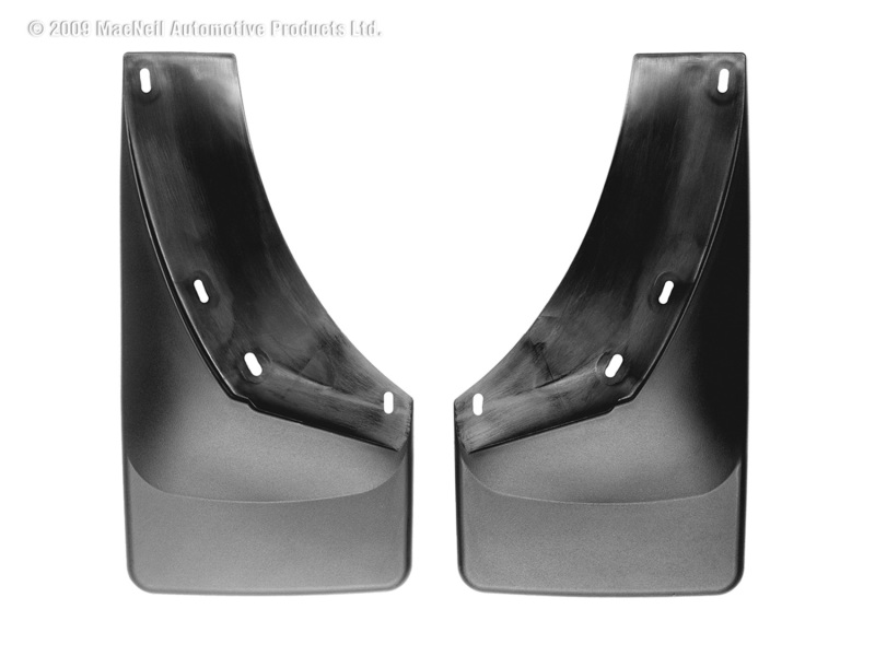 WeatherTech 07-13 Chevrolet Silverado No Drill Mudflaps - Black thumbnail 3