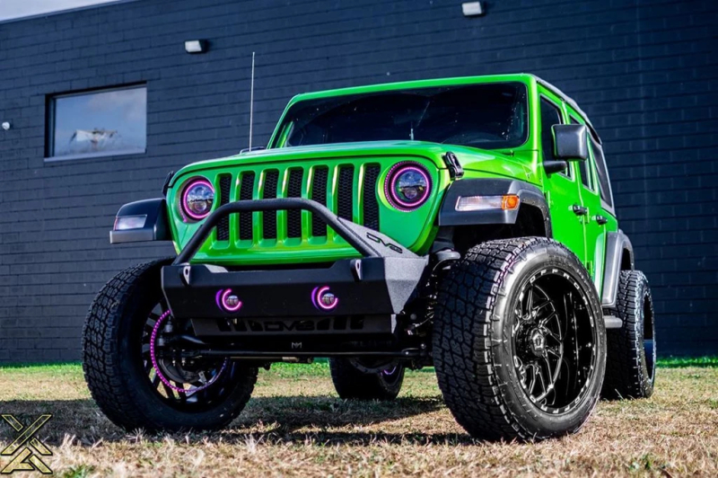 Oracle Jeep Wrangler JL/JT 7in. High Powered LED Headlights (Pair) - w/ BC1 Controller