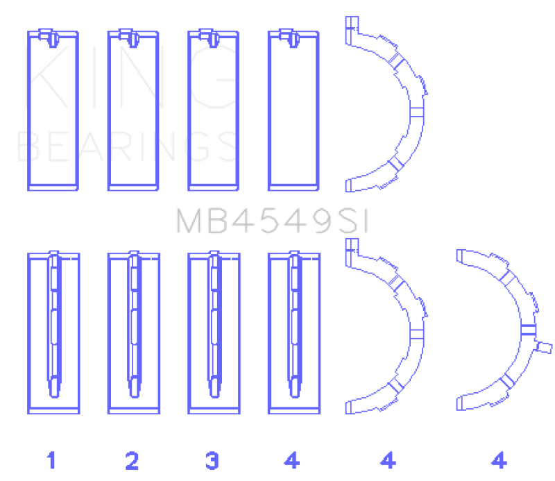 KING Main Bearings