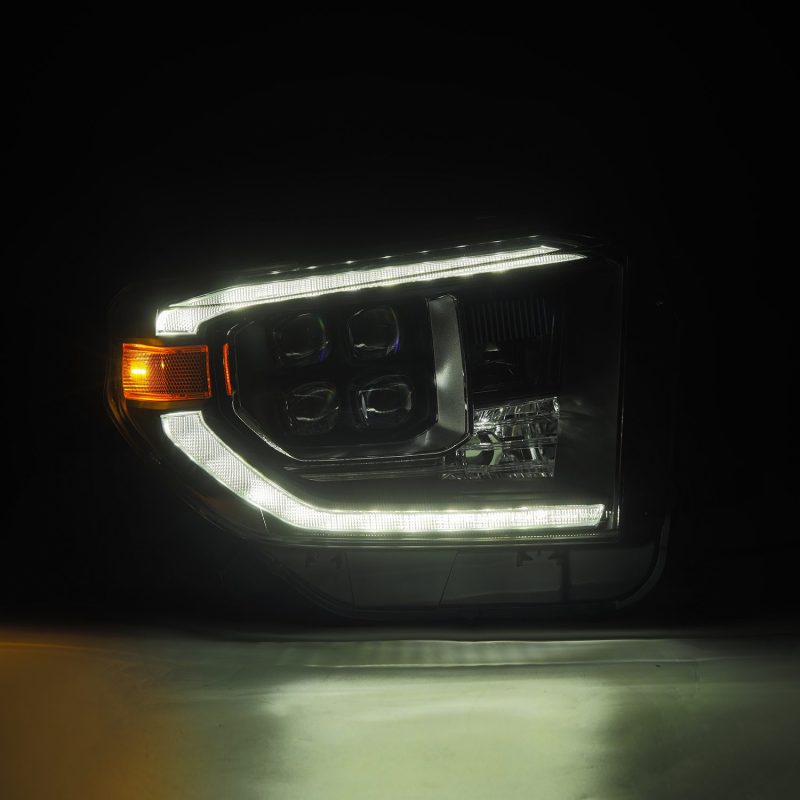 AlphaRex 14-21 Toyota Tundra NOVA-Series LED Proj Headlights Blk w/Actv Light & Seq. Sig + DRL thumbnail 5