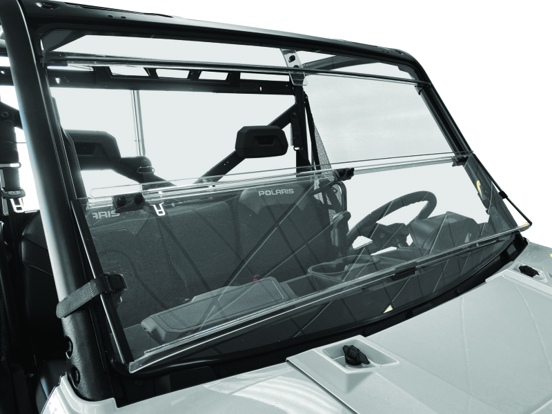 Quadboss Powersports Windshields 375780 Windshields, QB WINDBREAK FOLDING SHIELD, Clear thumbnail 5