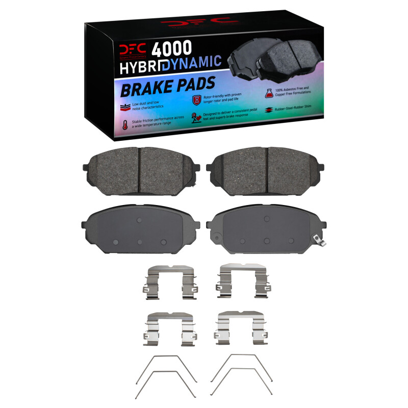 DFC HybriDynamic Brake Pads Hrdwr Kit