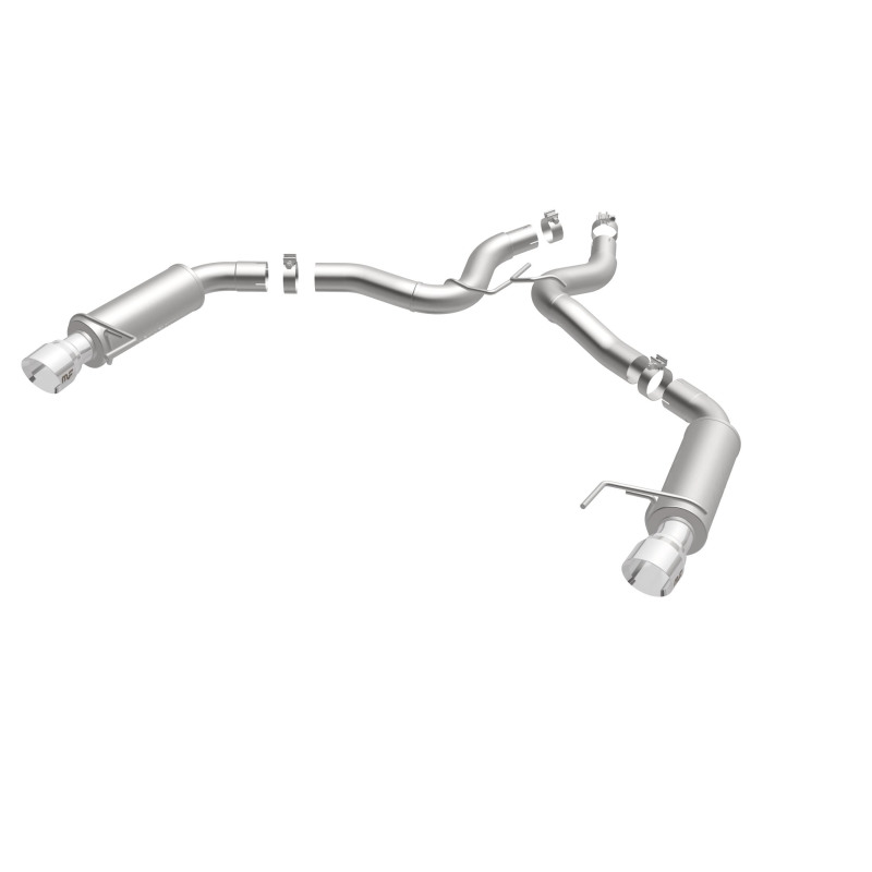 MagnaFlow Axle Back, SS, 3in, Competition, Dual Split Polished 4.5in Tip 2015 Ford Mustang GT V8 5.0 thumbnail 9