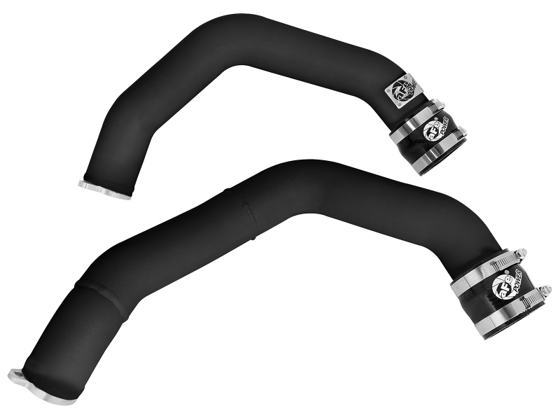 BladeRunner 2-1/4 IN Aluminum Hot Charge Pipe Kit Black