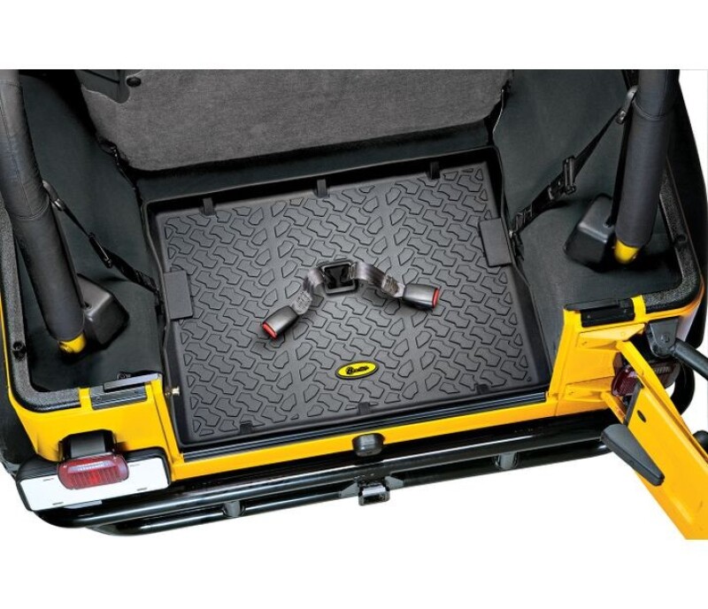 Bestop 76-86 Jeep Cj7 / 87-95 Wrangler YJ / 97-06 Wrangler TJ Rear Cargo Liner (Black)
Cargo Liner