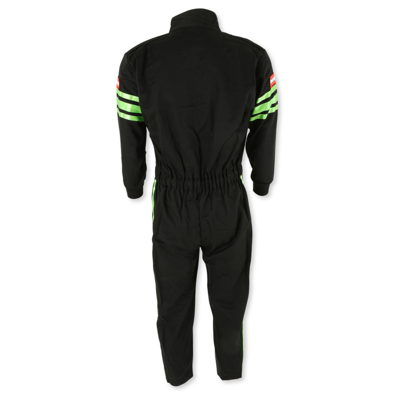 RaceQuip Green Trim SFI-1 JR. Suit - KMedium thumbnail 3