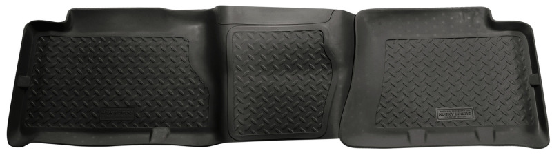 Husky Liners 04-06 Chevrolet Silverado/GMC Sierra HD Classic Style 2nd Row Black Floor Liners thumbnail 5