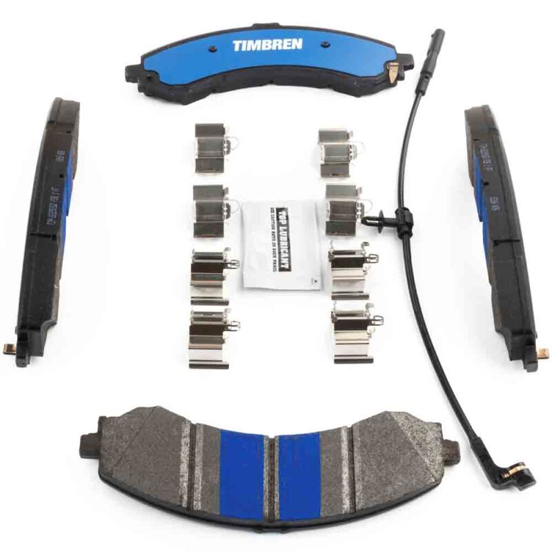 Timbren 20-26 Chevy Silverado 2500/3500 HD BES Severe Duty Semi-Metallic Brake Pads - Front & Rear thumbnail 3