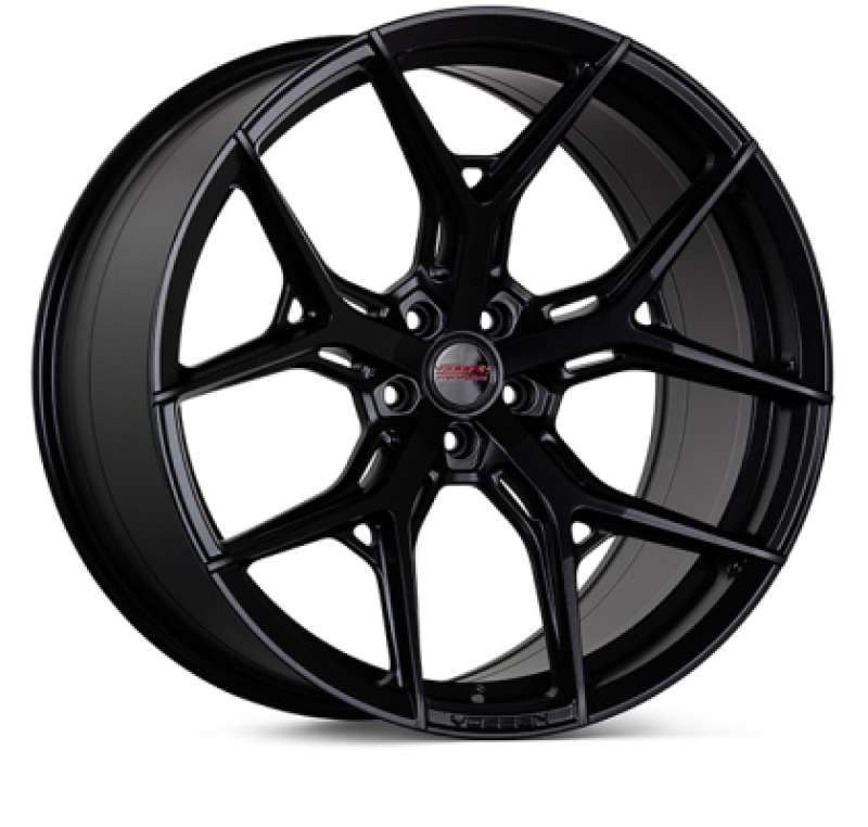 Vossen HF5 - 20x12 - ET45 - 5x120.65 - 70.3 - Super Deep - SB - Satin Black Wheel