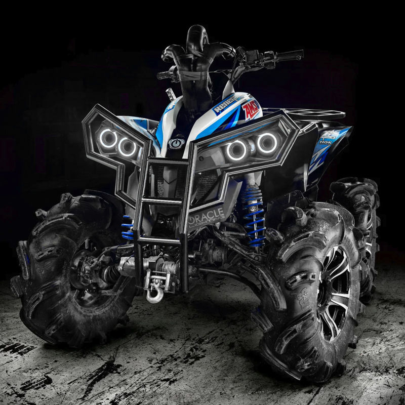 Oracle Can-Am Renegade 07-19 LED Halo Kit - White thumbnail 7
