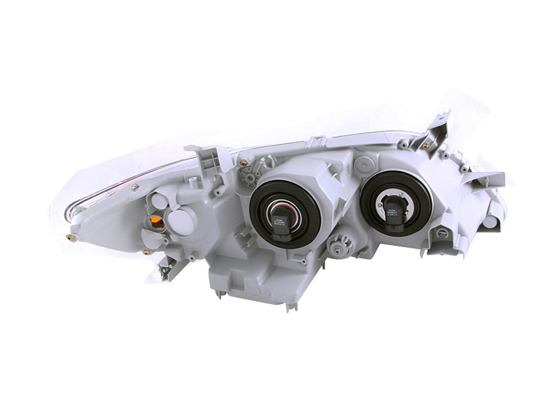 ANZO 2007-2009 Toyota Camry Projector Headlights w/ Halo Black thumbnail 8