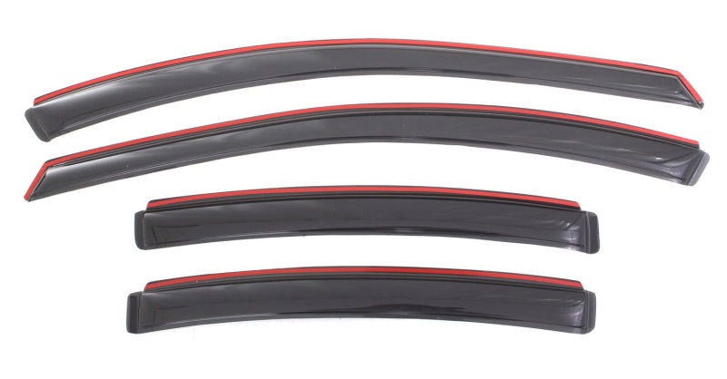 AVS 11-15 Chevy Cruze Ventvisor In-Channel Front & Rear Window Deflectors 4pc - Smoke thumbnail 5