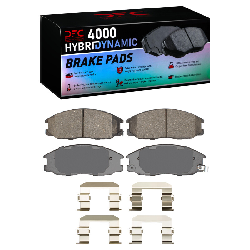 DFC HybriDynamic Brake Pads Hrdwr Kit