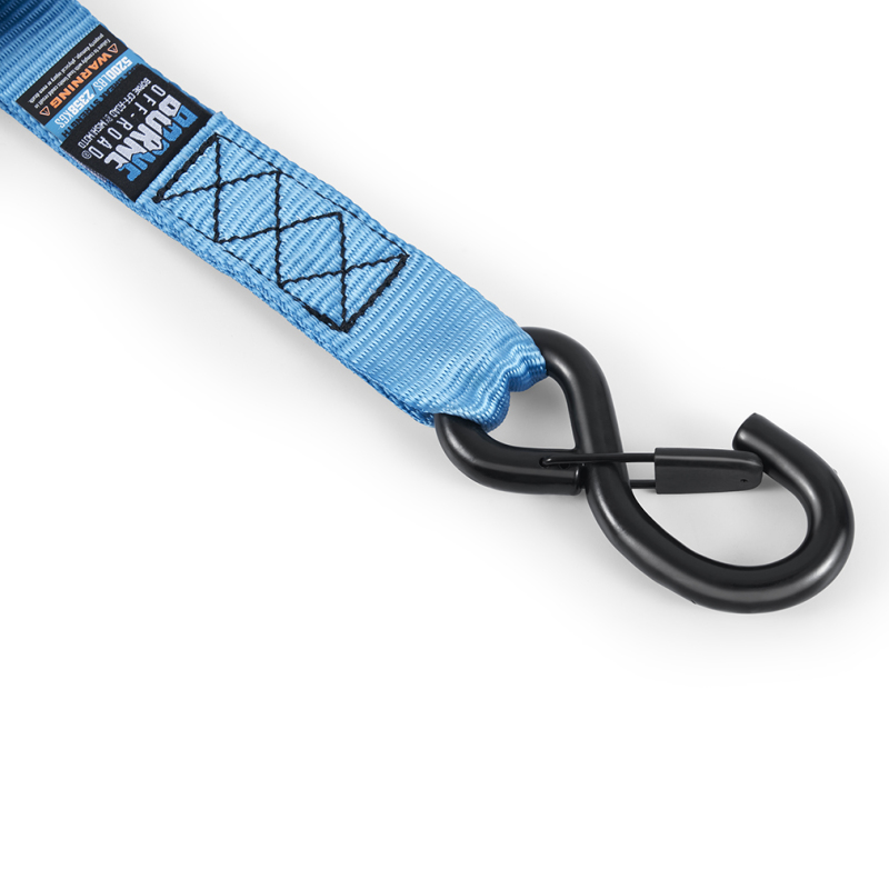 Borne Off-Road Heavy-Duty Ratchet Tie-Down Kit (2-Pack) - Blue thumbnail 7