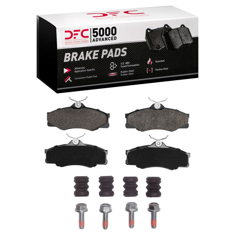 DFC 5000 Advanced Pads - Semi-Metallic and Hardware Kit