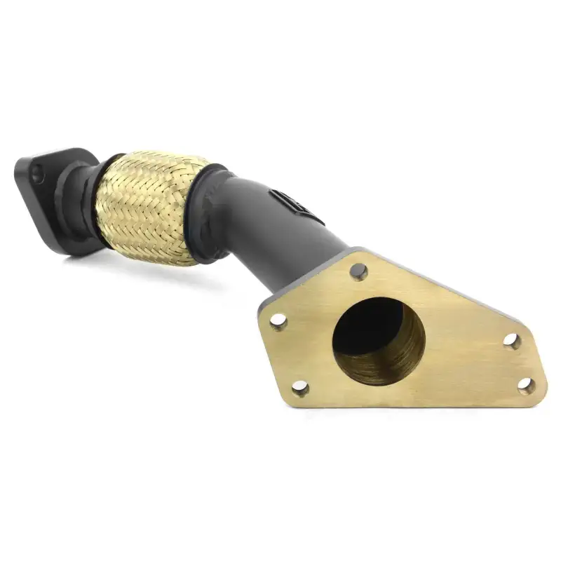 GrimmSpeed 04-21 Subaru STI EJ25 2 Bolt Up-Pipe - Black Ceramic Coated thumbnail 2