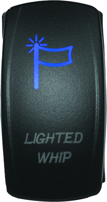 DragonFire Racing Lighted Switch Whip On/Off Blue thumbnail 2