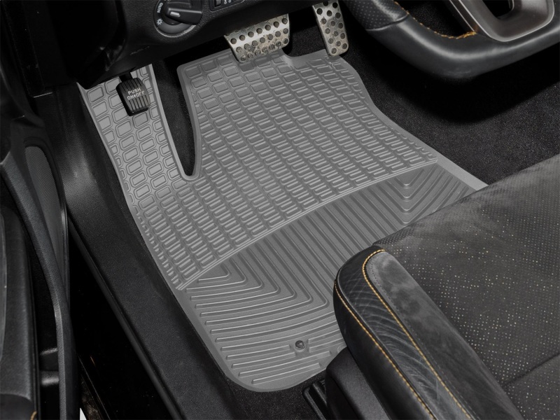 WT Rubber Mats - Front - Grey