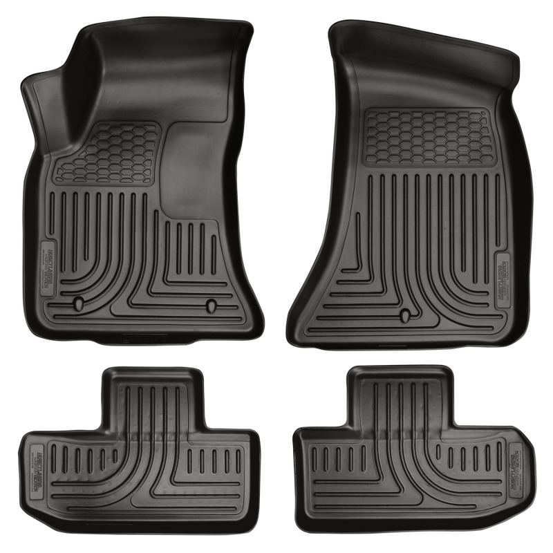 Husky Liners 11-12 Dodge Challenger WeatherBeater Combo Black Floor Liners thumbnail 4