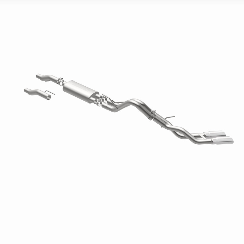 MagnaFlow 11 Ford F-150 3.7L/5.0L/6.2L SS Catback Exhaust Dual Same Side Exit w/ 3.5in SS Tips thumbnail 7