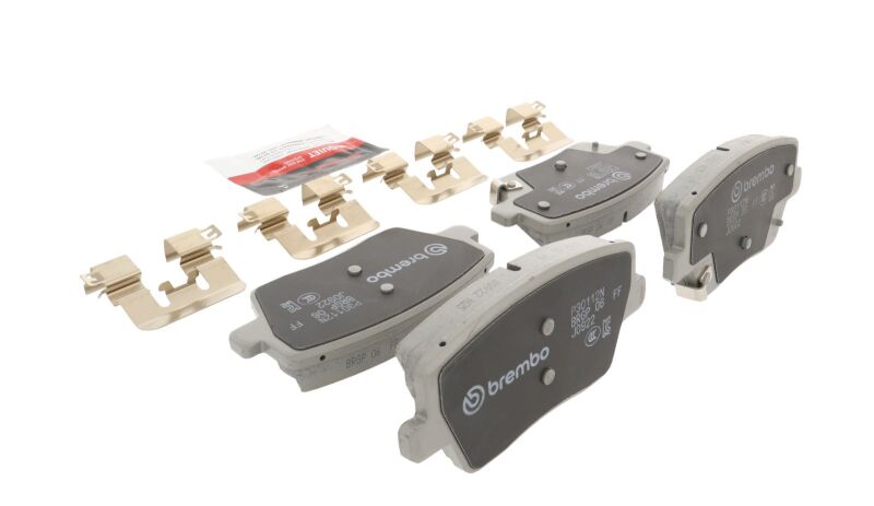 Brembo 19-22 Hyundai Veloster N Rear NAO Brake Pad thumbnail 8