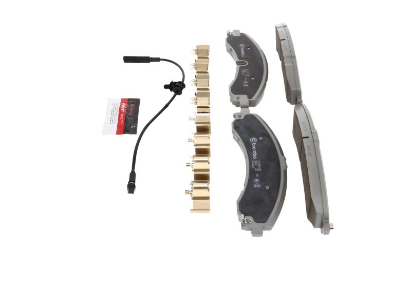 Brembo OE 20-21 Chevy Silverado 2500 HD/3500 HD/GMC Sierra 2500 HD Ceramic Brake Pad - Front thumbnail 5