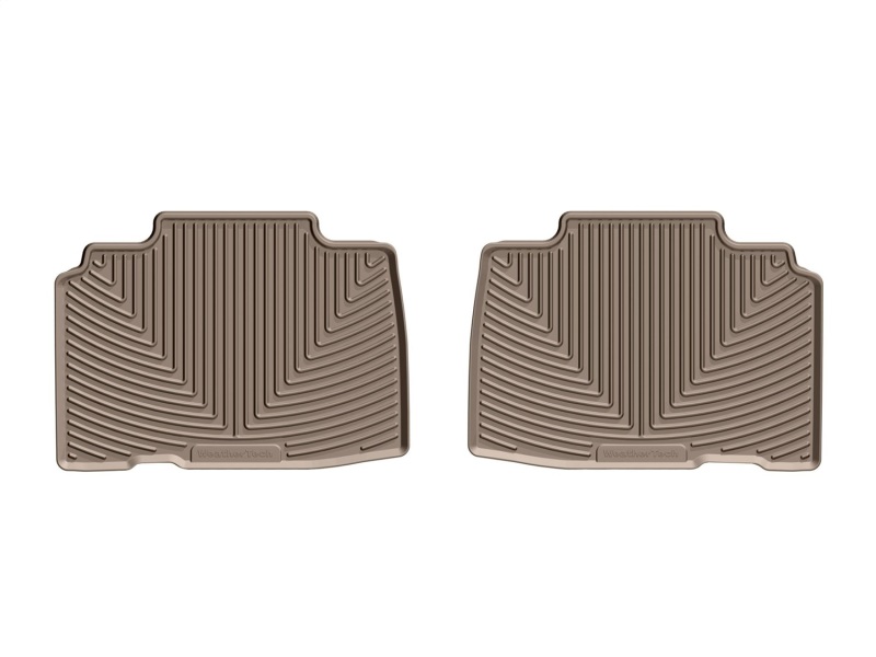 WT Rubber Mats - Rear - Tan