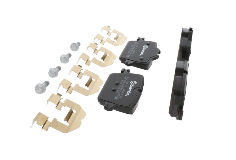 Brembo OE 2022 BMW i4/19-22 Z4/20-22 Toyota GR Supra PRIME Low-Met Brake Pad - Rear thumbnail 7