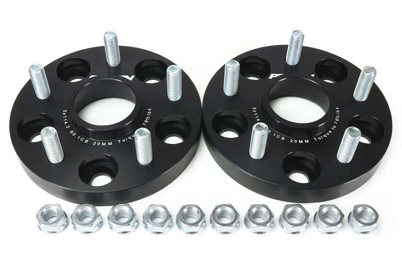 PERRIN 23-26 Toyota GR Corolla 60.1mm CB / 5x114.3 BP Wheel Spacers - 20mm