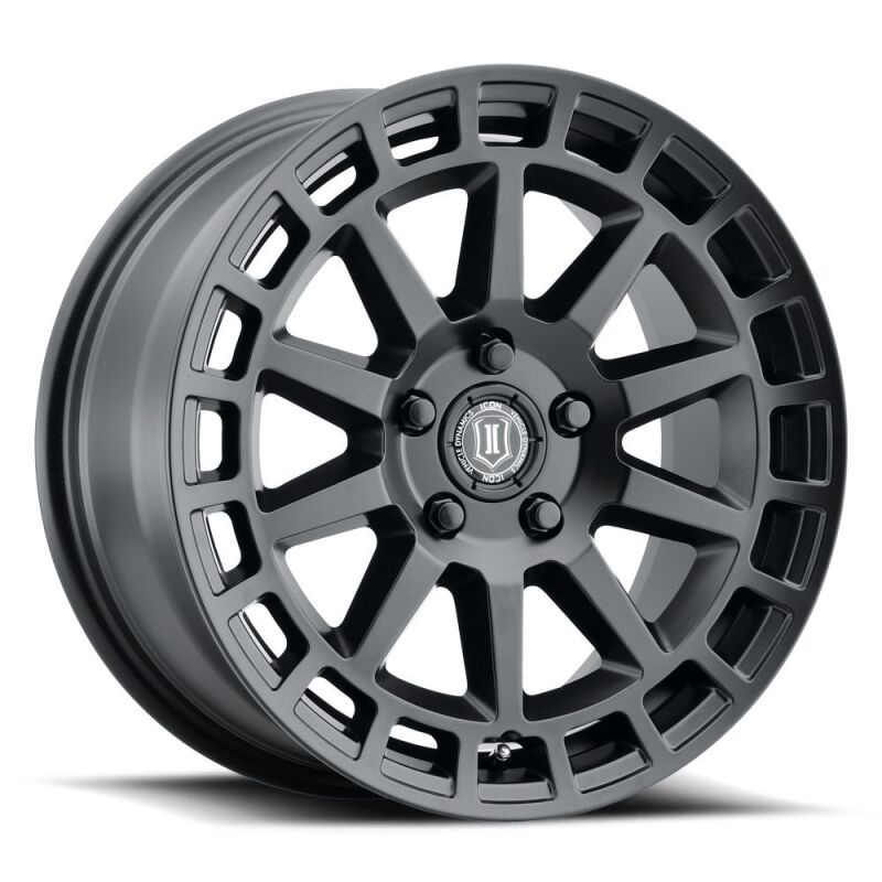ICON Alloys Wheels 7117805060SB WHEEL JOURNEY SAT BLK - 17 X 8 / 5 X 100 / 38 MM / 6" BS thumbnail 3