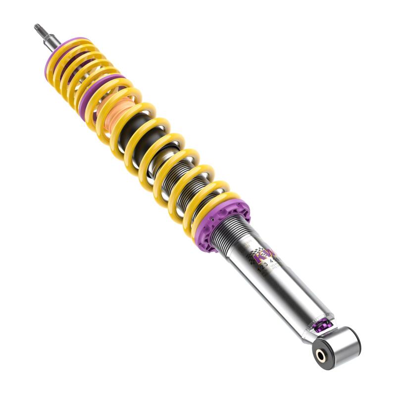 KW Variant 3 Coilover Kits 35280004 Kits, 3, 1.7 - 3.3 in. Lowered Front and Rear, Shocks, Yellow Powdercoated Springs, Volkswagen, Kit thumbnail 5