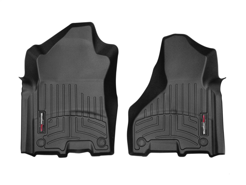 WeatherTech 2019+ RAM 2500/3500 Front & Rear FloorLiner - Black (1x wet4415451, 1x wet4415456) thumbnail 2