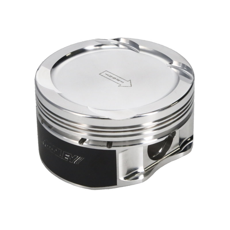 Manley Ford Coyote 5.0L DOHC -12cc Dish 3.700in Bore Piston Set thumbnail 5