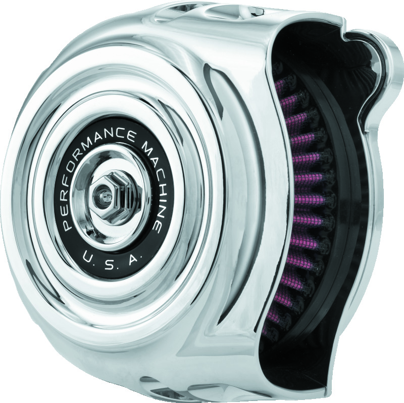 Performance Machine Vintage Air Cleaner - Chrome