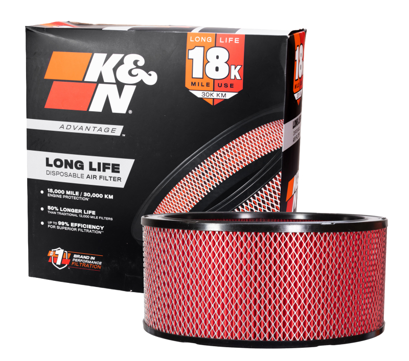 K&N Advantage Air Filter 18K Miles Gm Trucks V8-350 454 1972-1980 thumbnail 3