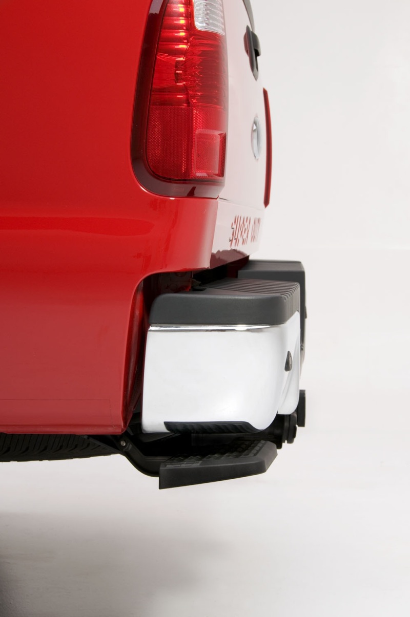 AMP Research 1999-2016 Ford F-250/350/450 BedStep - Black thumbnail 4