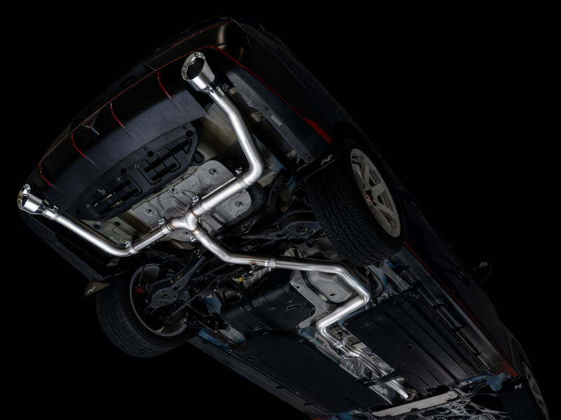 AWE Tuning 22-26 Hyundai Elantra N Track Edition Cat-Back Exhaust - Chrome Silver Tips thumbnail 4